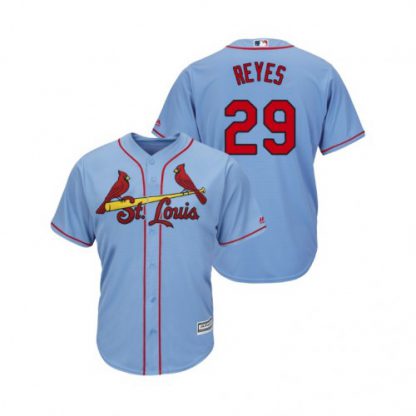 St.Louis Cardinals #29 Alex Reyes Horizon Blue Alternate 2019 Cool Base Stitched MLB Jersey