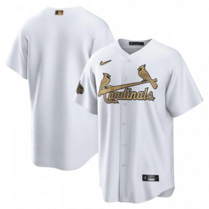 St.Louis St.Louis Cardinals Blank Men's Nike White 2022 MLB All-Star Game Replica Jersey
