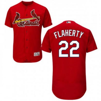 St.Louis Cardinals #22 Jack Flaherty Red Flexbase Authentic Collection Stitched MLB Jersey