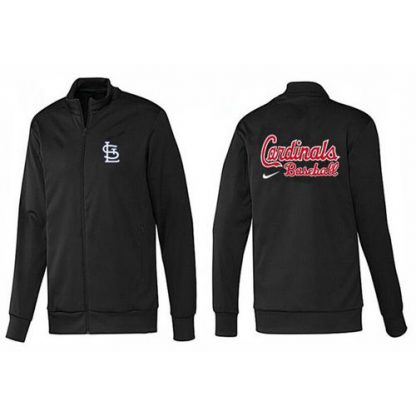 MLB St.Louis St.Louis Cardinals Zip Jacket Black_1