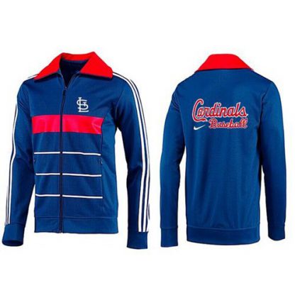 MLB St.Louis St.Louis Cardinals Zip Jacket Blue_1