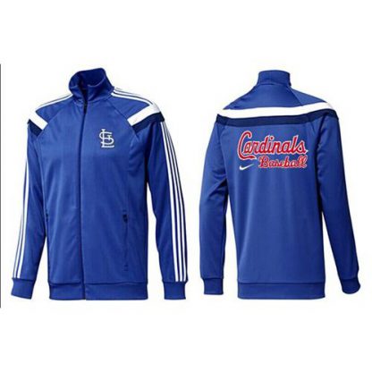 MLB St.Louis St.Louis Cardinals Zip Jacket Blue_3