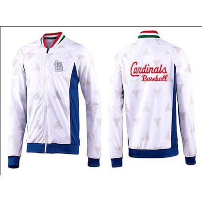 MLB St.Louis St.Louis Cardinals Zip Jacket White_2