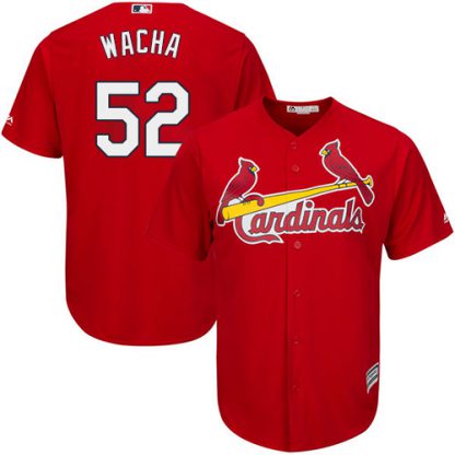 St.Louis Cardinals #52 Michael Wacha Red Cool Base Stitched Youth MLB Jersey