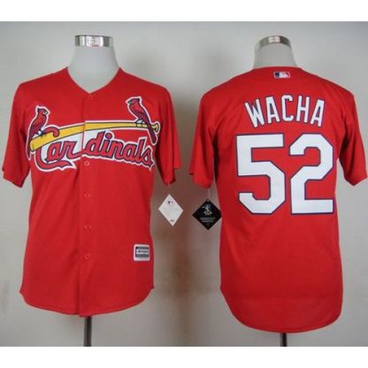 St.Louis Cardinals #52 Michael Wacha Red Cool Base Stitched MLB Jersey