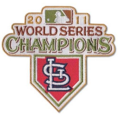 Stitched 2011 St. Louis St.Louis Cardinals MLB World Series Champions Jersey Patch