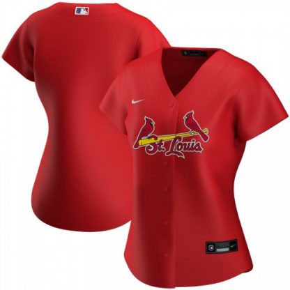 St. Louis St.Louis Cardinals Nike Women's Alternate 2020 MLB Team Jersey Red