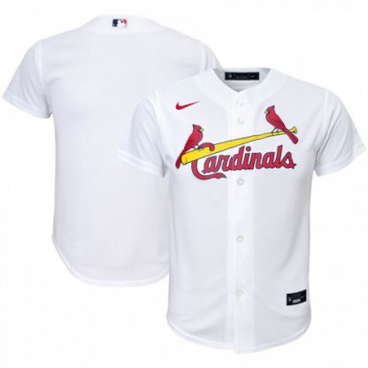 St. Louis St.Louis Cardinals Nike Youth Home 2020 MLB Team Jersey White