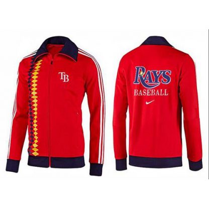 MLB Tampa Bay Tampa Bay Rays Zip Jacket Orange_2