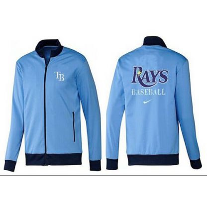 MLB Tampa Bay Tampa Bay Rays Zip Jacket Light Blue