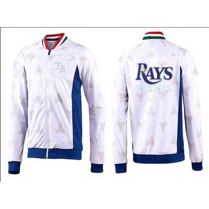 MLB Tampa Bay Tampa Bay Rays Zip Jacket White_4