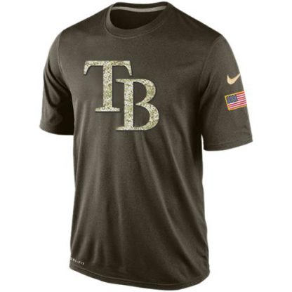 Men's Tampa Bay Tampa Bay Rays Salute To Service Nike Dri-FIT T-Shirt