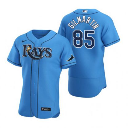 Tampa Bay Tampa Bay Rays #85 Sean Gilmartin Men's Nike Light Blue Alternate 2020 Authentic Player MLB Jersey