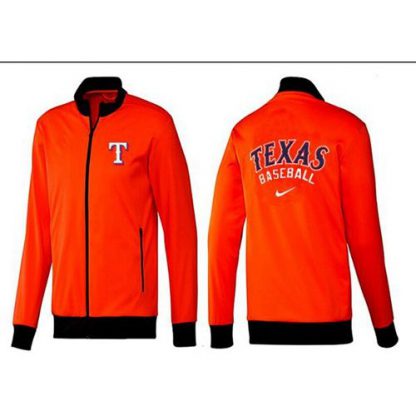 MLB Texas Texas Rangers Zip Jacket Orange