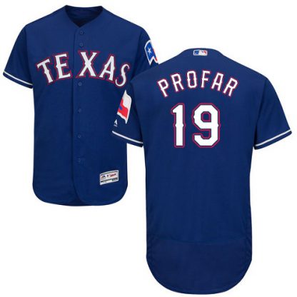 Texas Rangers #19 Jurickson Profar Blue Flexbase Authentic Collection Stitched MLB Jersey