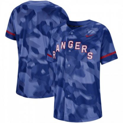 Texas Texas Rangers Nike Camo Jersey Royal