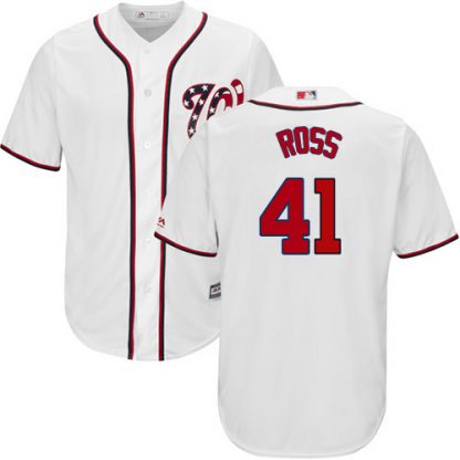 Washington Nationals #41 Joe Ross White New Cool Base Stitched Youth MLB Jersey