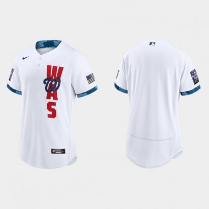 Washington Washington Nationals 2021 Mlb All Star Game Authentic White Jersey