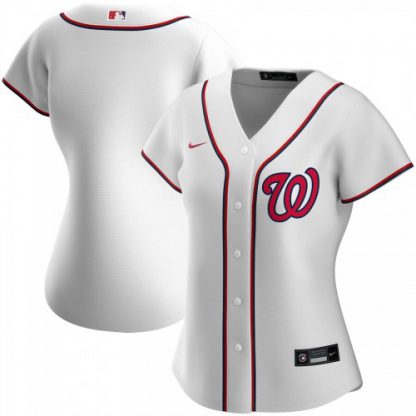 Washington Washington Nationals Nike Women's Home 2020 MLB Team Jersey White