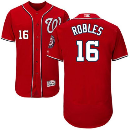 Washington Nationals #16 Victor Robles Red Flexbase Authentic Collection Stitched MLB Jersey