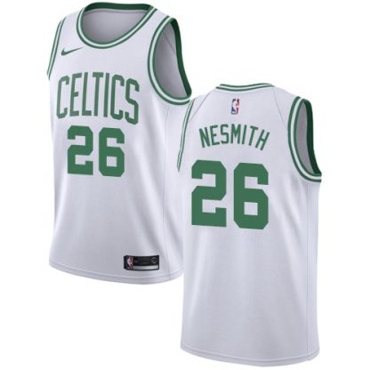 Nike Boston Celtics #26 Aaron Nesmith White Women's NBA Swingman Association Edition Jersey