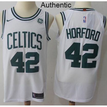 Nike Boston Celtics #42 Al Horford White NBA Authentic Association Edition Jersey