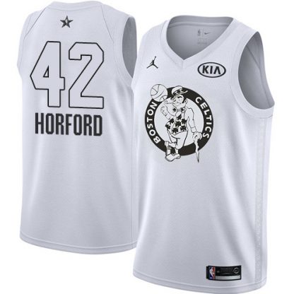 Nike Boston Celtics #42 Al Horford White NBA Jordan Swingman 2018 All-Star Game Jersey