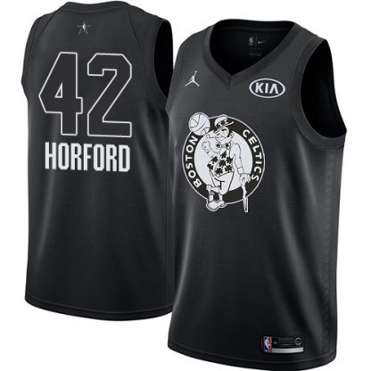Nike Boston Celtics #42 Al Horford Black Youth NBA Jordan Swingman 2018 All-Star Game Jersey