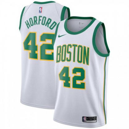 Nike Boston Celtics #42 Al Horford White Youth 2022 NBA Finals Swingman City Edition Jersey