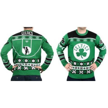 Boston Boston Celtics Men's NBA Ugly Sweater
