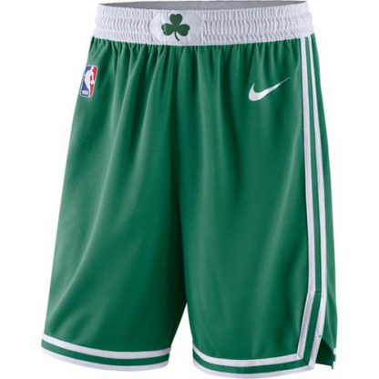 Men's Boston Boston Celtics Nike Green Icon Swingman Basketball Shorts
