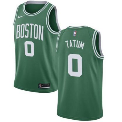 Nike Boston Celtics #0 Jayson Tatum Green Youth NBA Swingman Icon Edition Jersey