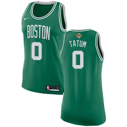 Nike Boston Celtics #0 Jayson Tatum Women's 2022 NBA Finals Swingman Icon Edition Jersey