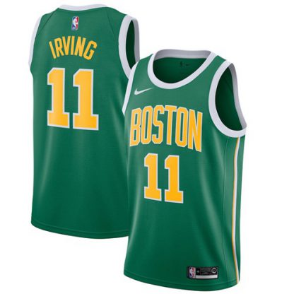Nike Boston Celtics #11 Kyrie Irving Green NBA Swingman Earned Edition Jersey