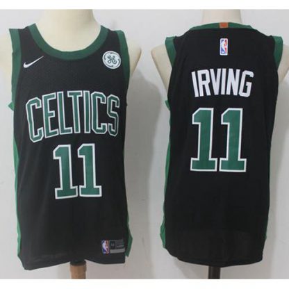 Nike Boston Celtics #11 Kyrie Irving Black Youth NBA Swingman Statement Edition Jersey
