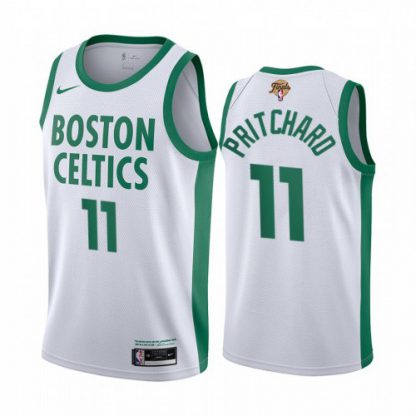 Boston Boston Celtics #11 Payton Pritchard White Swingman Youth 2022 NBA Finals City Edition Jersey
