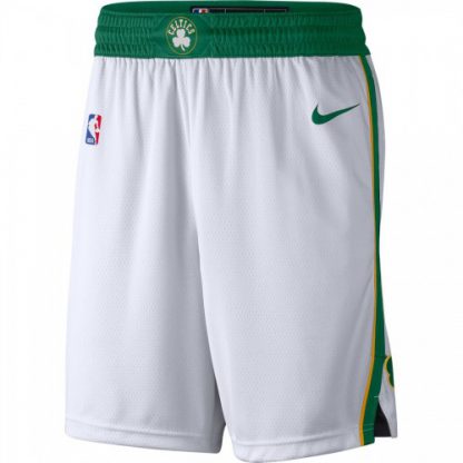 Boston Boston Celtics Nike City Edition Swingman Performance Shorts White