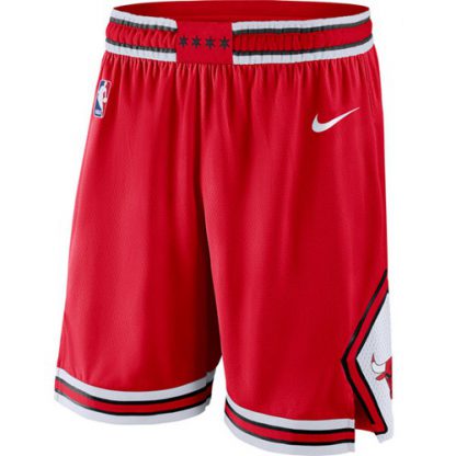 Men's Chicago Chicago Bulls Nike Red Icon Swingman Basketball Shorts