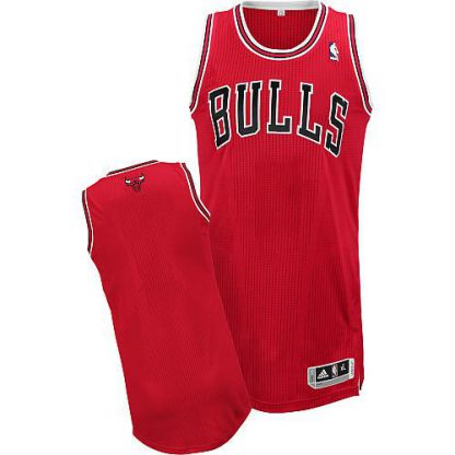 Revolution 30 Chicago Bulls Blank Red Stitched NBA Jersey