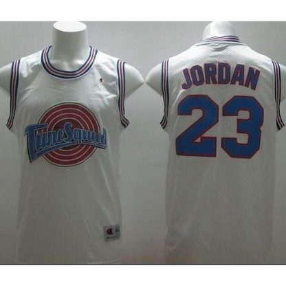 Chicago Bulls #23 Michael Jordan White Tune Squad Stitched NBA Jersey