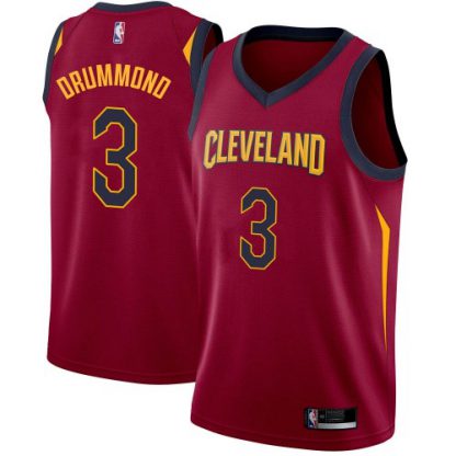 Nike Cleveland Cavaliers #3 Andre Drummond Red Youth NBA Swingman Icon Edition Jersey