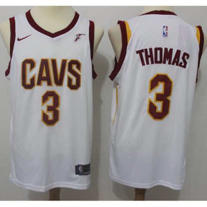 Nike Cleveland Cavaliers #3 Isaiah Thomas White NBA Swingman Association Edition Jersey