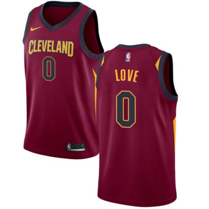 Nike Cleveland Cavaliers #0 Kevin Love Red Youth NBA Swingman Icon Edition Jersey