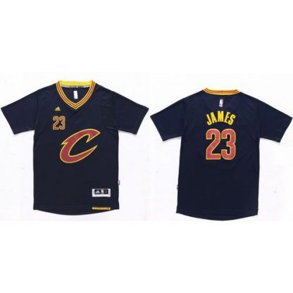 Cleveland Cavaliers #23 LeBron James Navy Blue 2015-2016 Season Stitched NBA Jersey