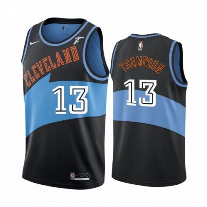 Nike Cleveland Cavaliers #13 Tristan Thompson Black 2019-20 Classic Edition Stitched NBA Jersey