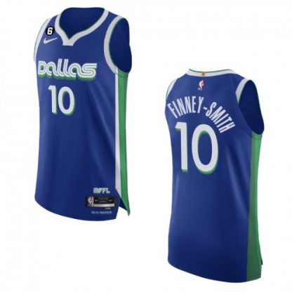 Dallas Dallas Mavericks #10 Dorian Finney-Smit Nike Blue 2022-23 Authentic Jersey - City Edition