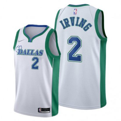 Dallas Dallas Mavericks #2 Kyrie Irving Men's 2021-22 City Edition White NBA Jersey
