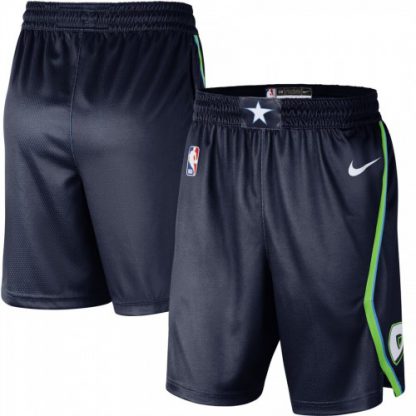 Dallas Dallas Mavericks Nike 2019-20 City Edition Swingman Shorts Navy
