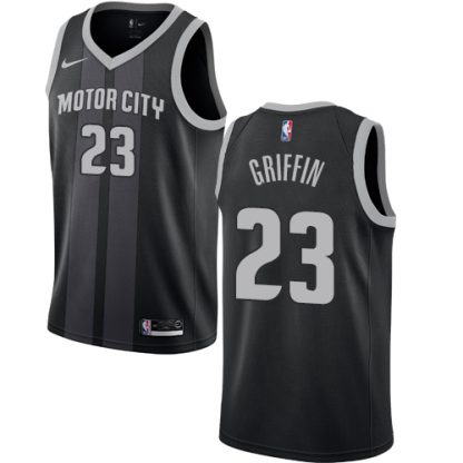 Nike Detroit Pistons #23 Blake Griffin Black NBA Swingman City Edition 2018/19 Jersey