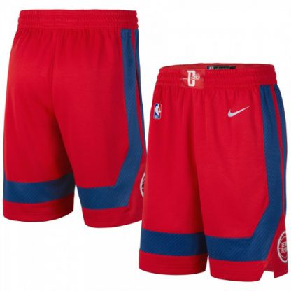 Detroit Detroit Pistons Nike 2019-20 City Edition Swingman Shorts Red